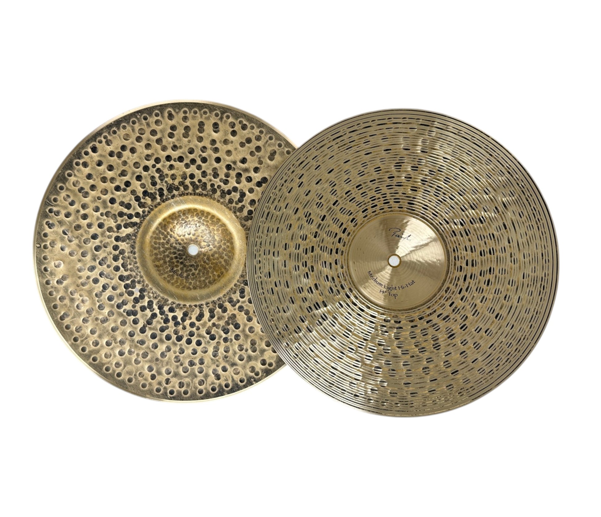 Pre Loved PAISTE 14" SIGNATURE TRADITIONAL MEDIUM LIGHT HI-HATS