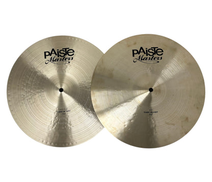 Pre Loved PAISTE 15" MASTERS THIN HI-HATS