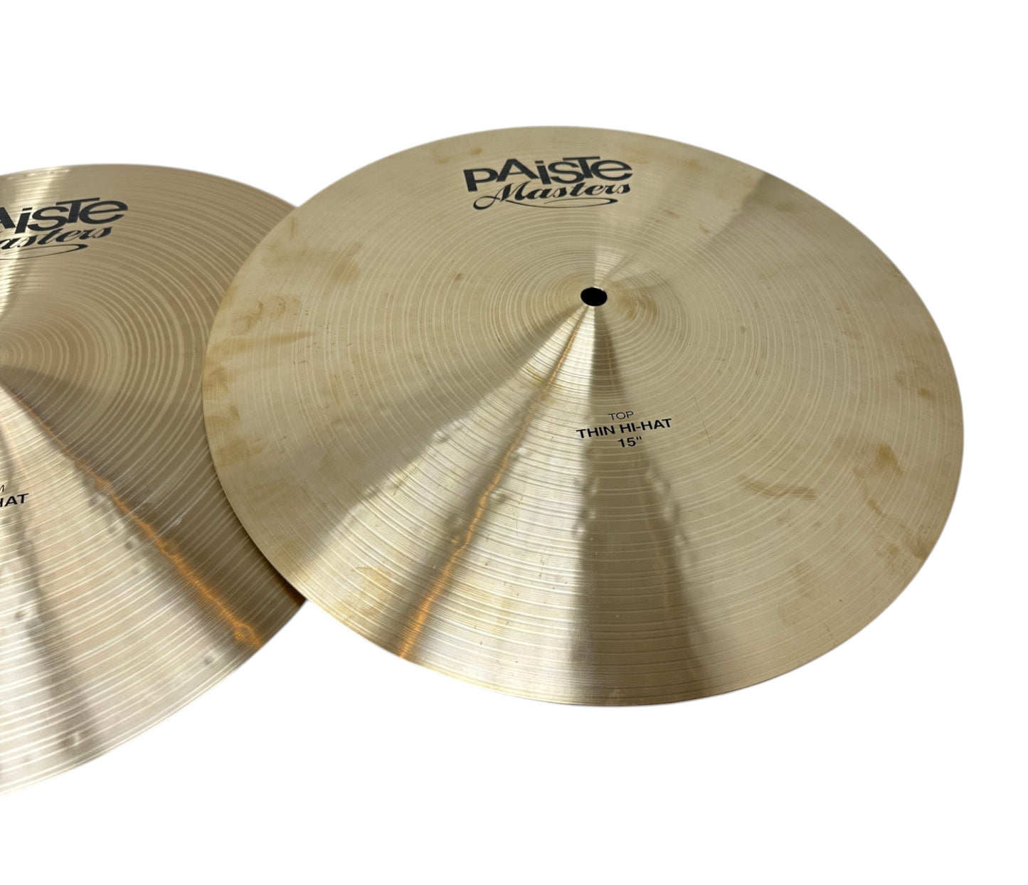 Pre Loved PAISTE 15" MASTERS THIN HI-HATS