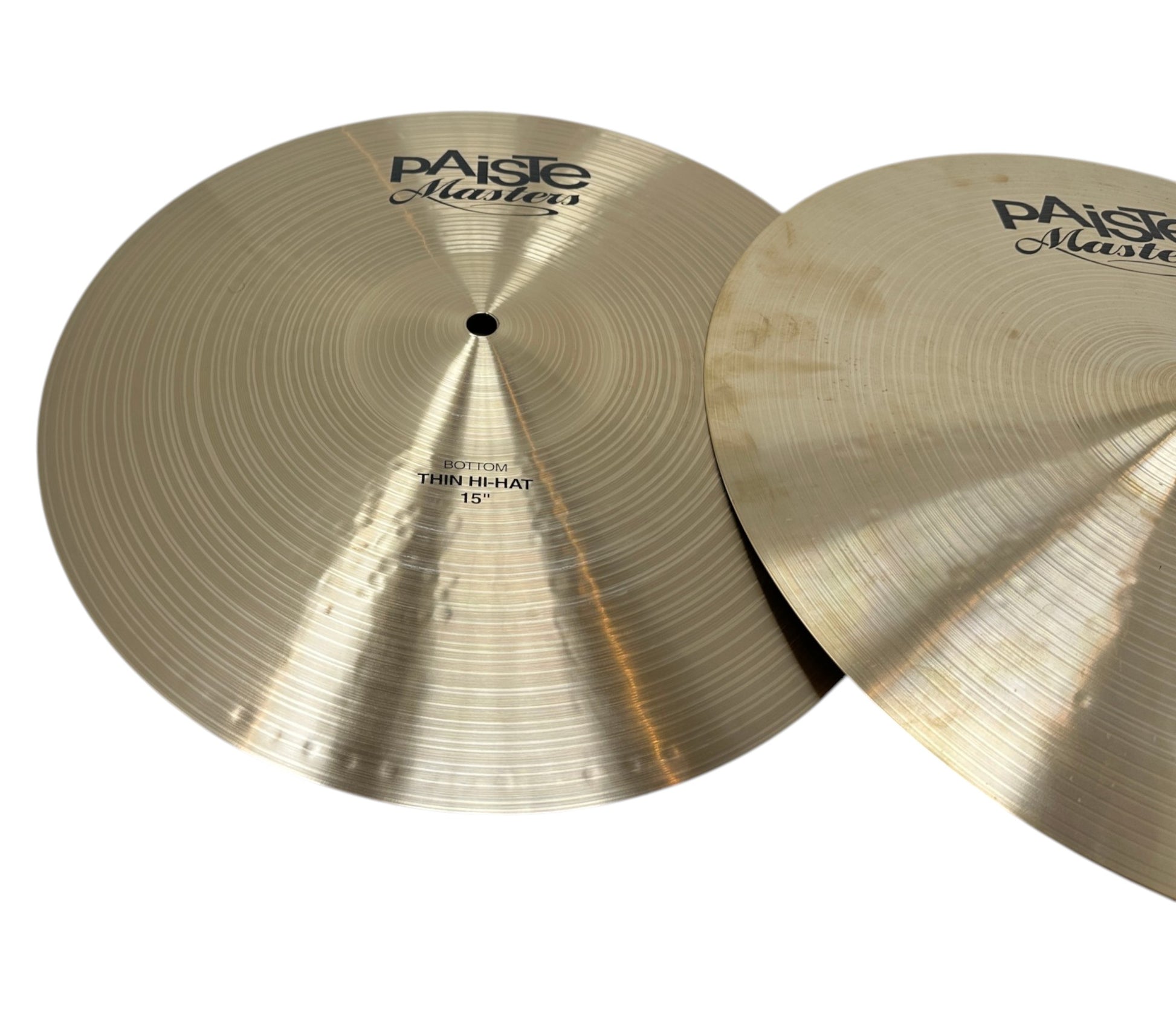 Pre Loved PAISTE 15" MASTERS THIN HI-HATS