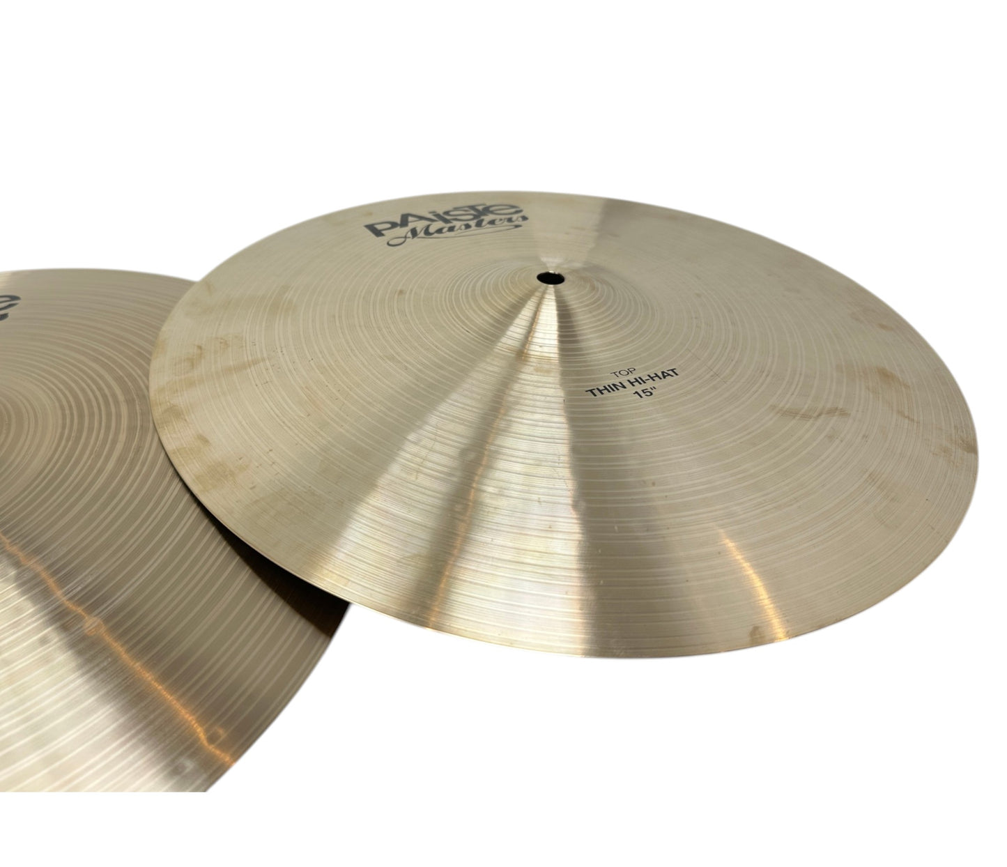 Pre Loved PAISTE 15" MASTERS THIN HI-HATS