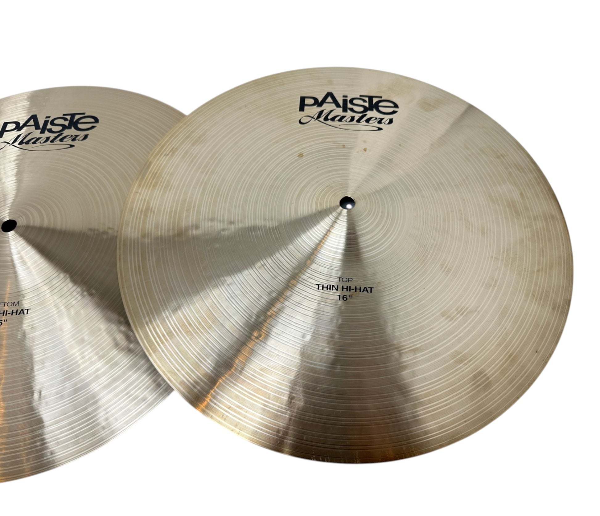 Pre Loved PAISTE 16" MASTERS THIN HI-HATS