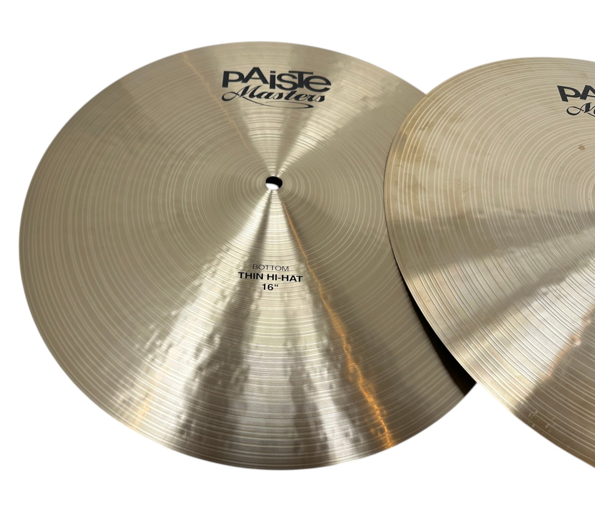 Pre Loved PAISTE 16" MASTERS THIN HI-HATS