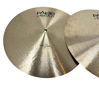 Pre Loved PAISTE 16" MASTERS THIN HI-HATS