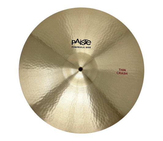 Pre Loved PAISTE 18" 602 THIN