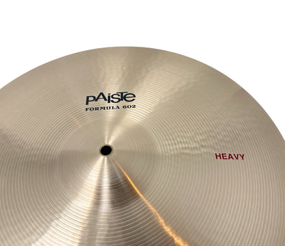 Pre Loved PAISTE 18" FORMULA 602 HEAVY