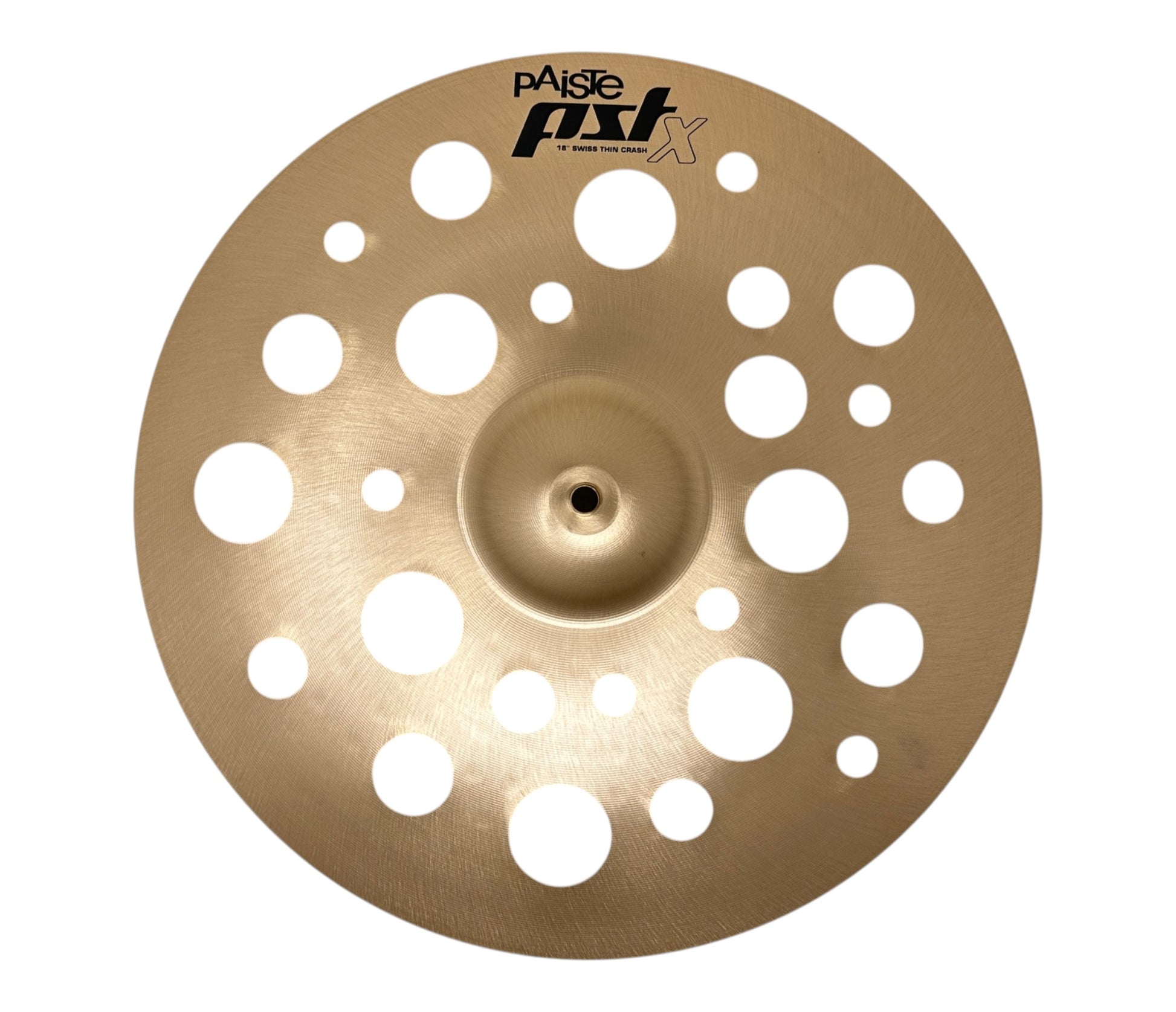 Pre Loved PAISTE 18" PSTX SWISS THIN CRASH CYMBAL