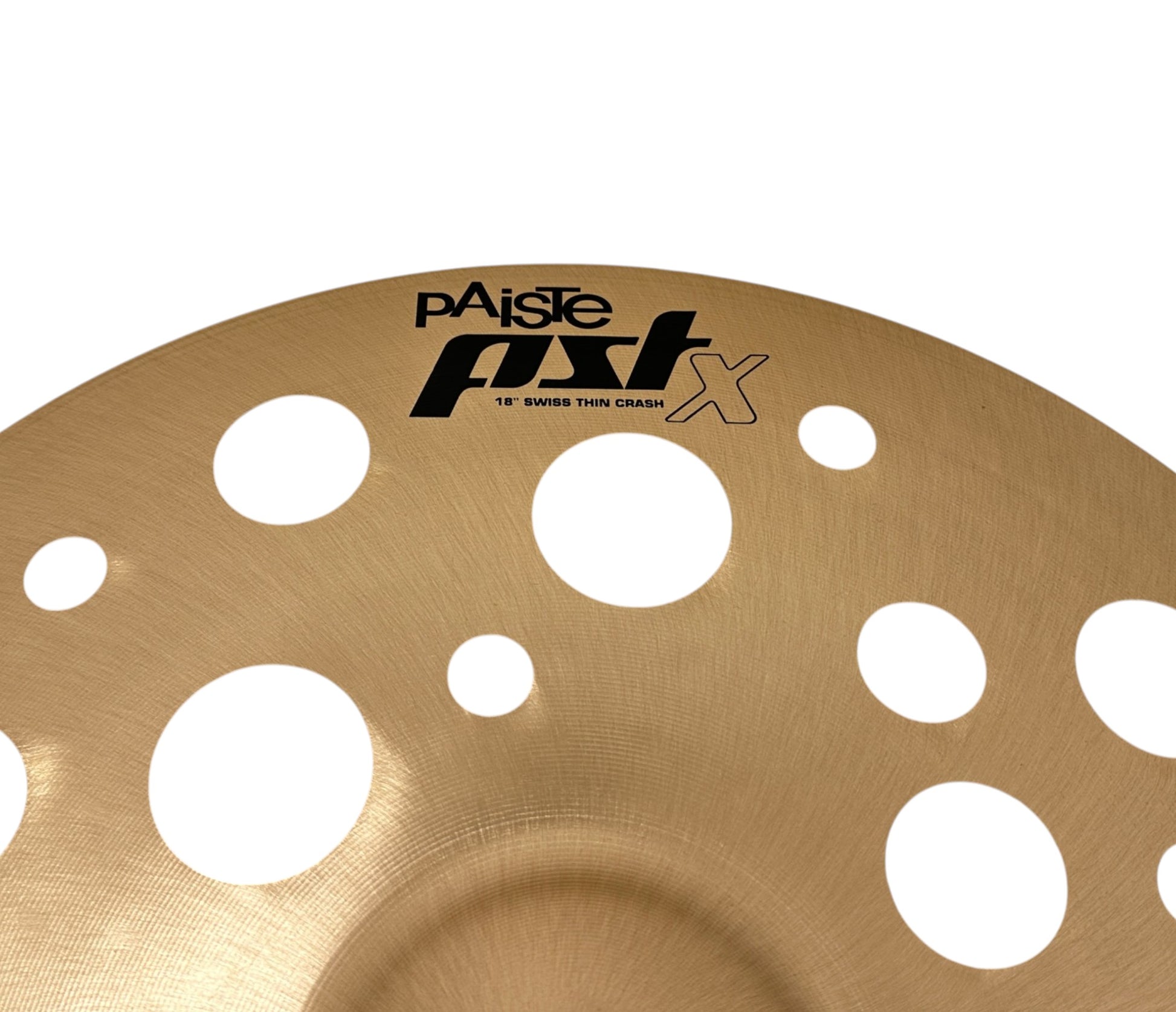 Pre Loved PAISTE 18" PSTX SWISS THIN CRASH CYMBAL