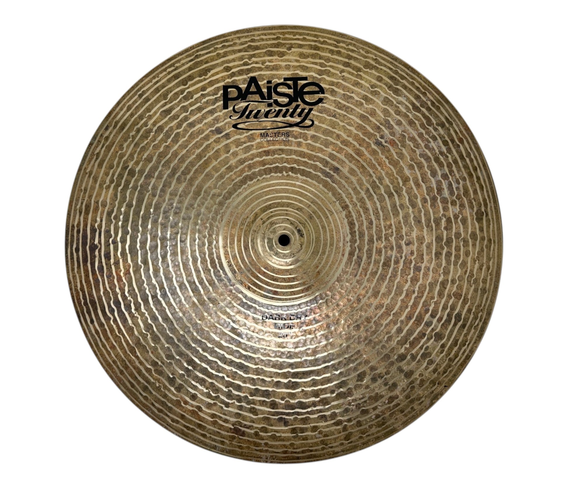 Pre Loved PAISTE 20" MASTERS DARK DRY RIDE CYMBAL