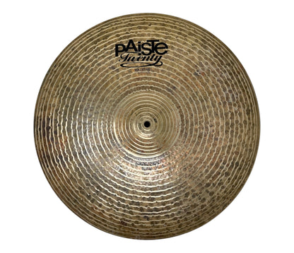 Pre Loved PAISTE 20" MASTERS DARK DRY RIDE CYMBAL