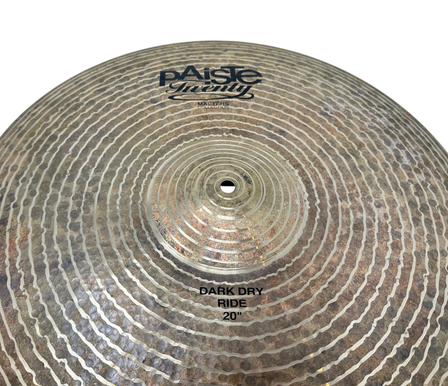 Pre Loved PAISTE 20" MASTERS DARK DRY RIDE CYMBAL
