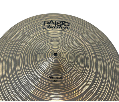 Pre Loved PAISTE 20" MASTERS DRY RIDE CYMBAL