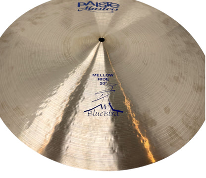 Pre Loved PAISTE 20" MASTERS MELLOW 'BLUEBIRD' RIDE CYMBAL