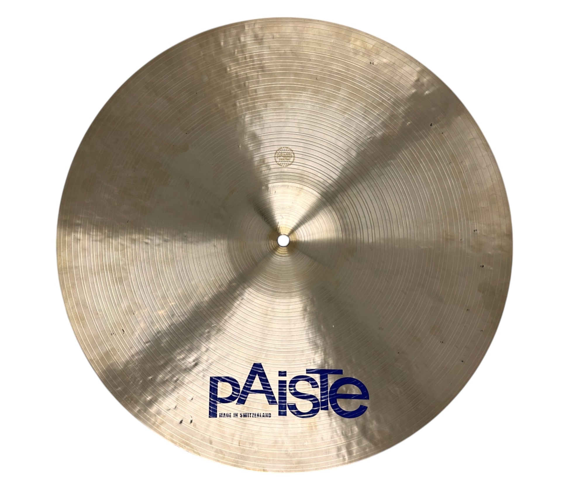 Pre Loved PAISTE 20" MASTERS MELLOW 'BLUEBIRD' RIDE CYMBAL