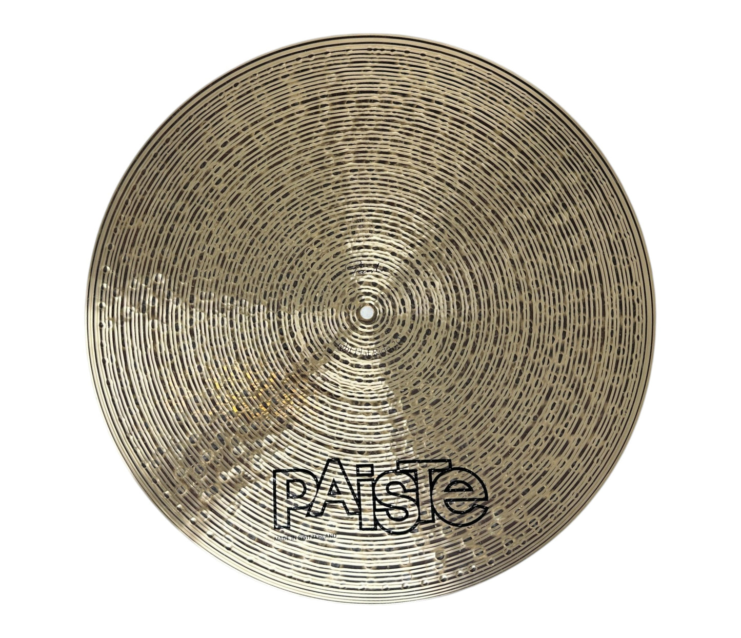 Pre Loved PAISTE 20" SIGNATURE TRADITIONALS LIGHT FLAT RIDE CYMBAL
