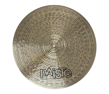 Pre Loved PAISTE 20" SIGNATURE TRADITIONALS LIGHT FLAT RIDE CYMBAL