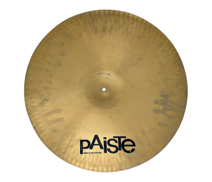 Pre Loved PAISTE 21" MASTERS DARK DRY RIDE CYMBAL