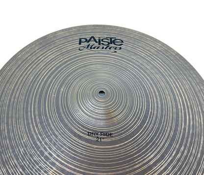 Pre Loved PAISTE 21" MASTERS DRY RIDE