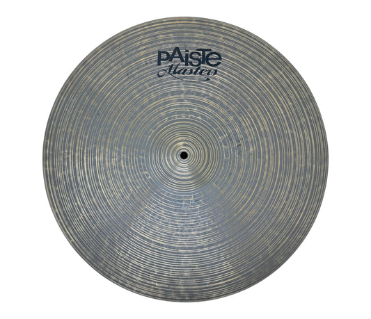 Pre Loved PAISTE 21" MASTERS DRY RIDE CYMBAL