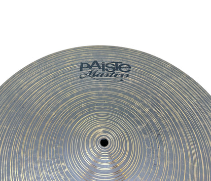 Pre Loved PAISTE 21" MASTERS DRY RIDE CYMBAL