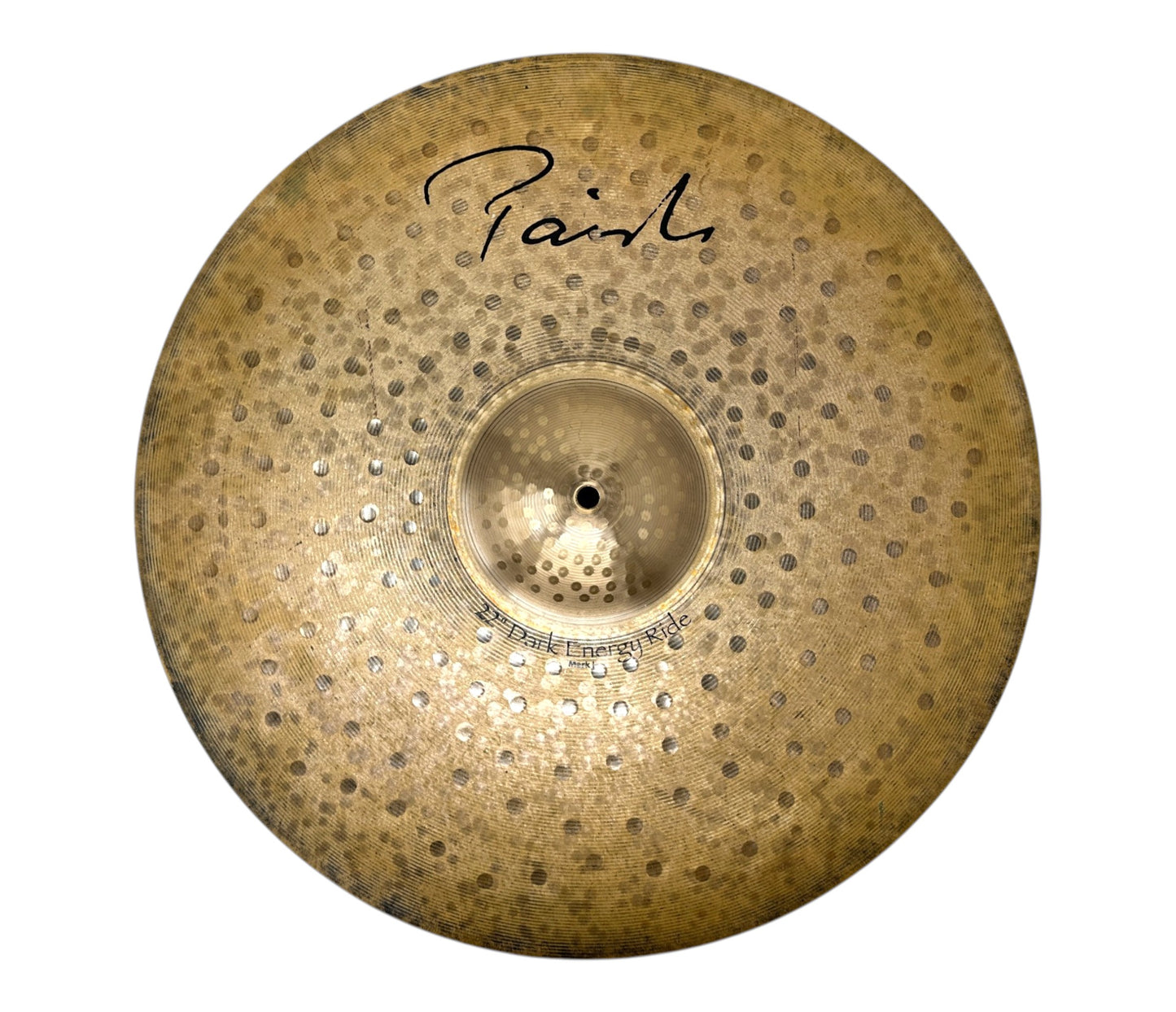 Pre Loved PAISTE 22" DARK ENERGY MK1 RIDE CYMBAL