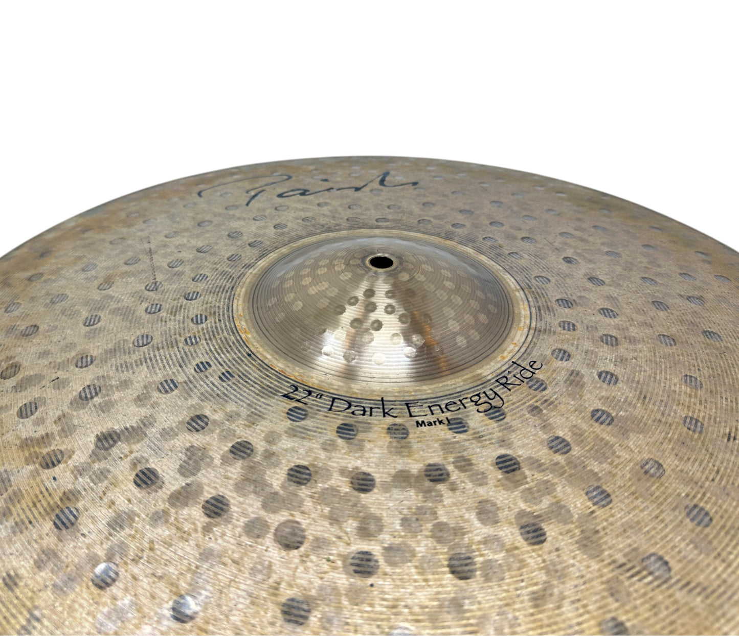 Pre Loved PAISTE 22" DARK ENERGY MK1 RIDE CYMBAL