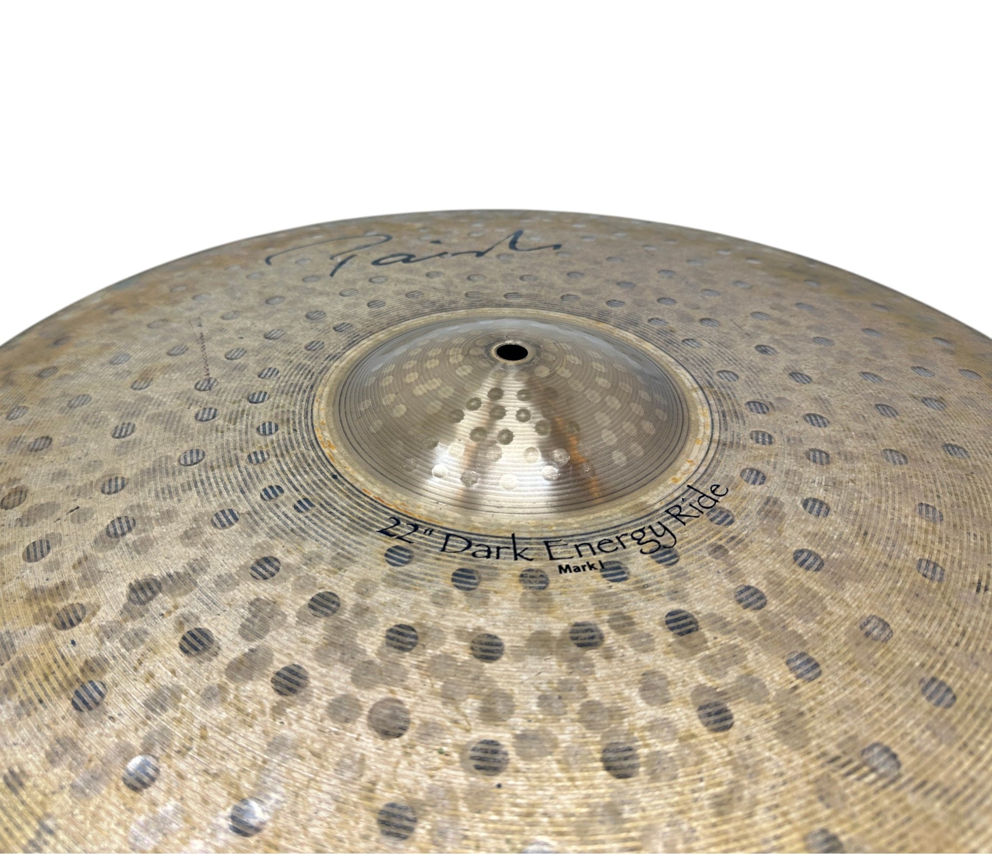 Pre Loved PAISTE 22" DARK ENERGY MK1 RIDE CYMBAL