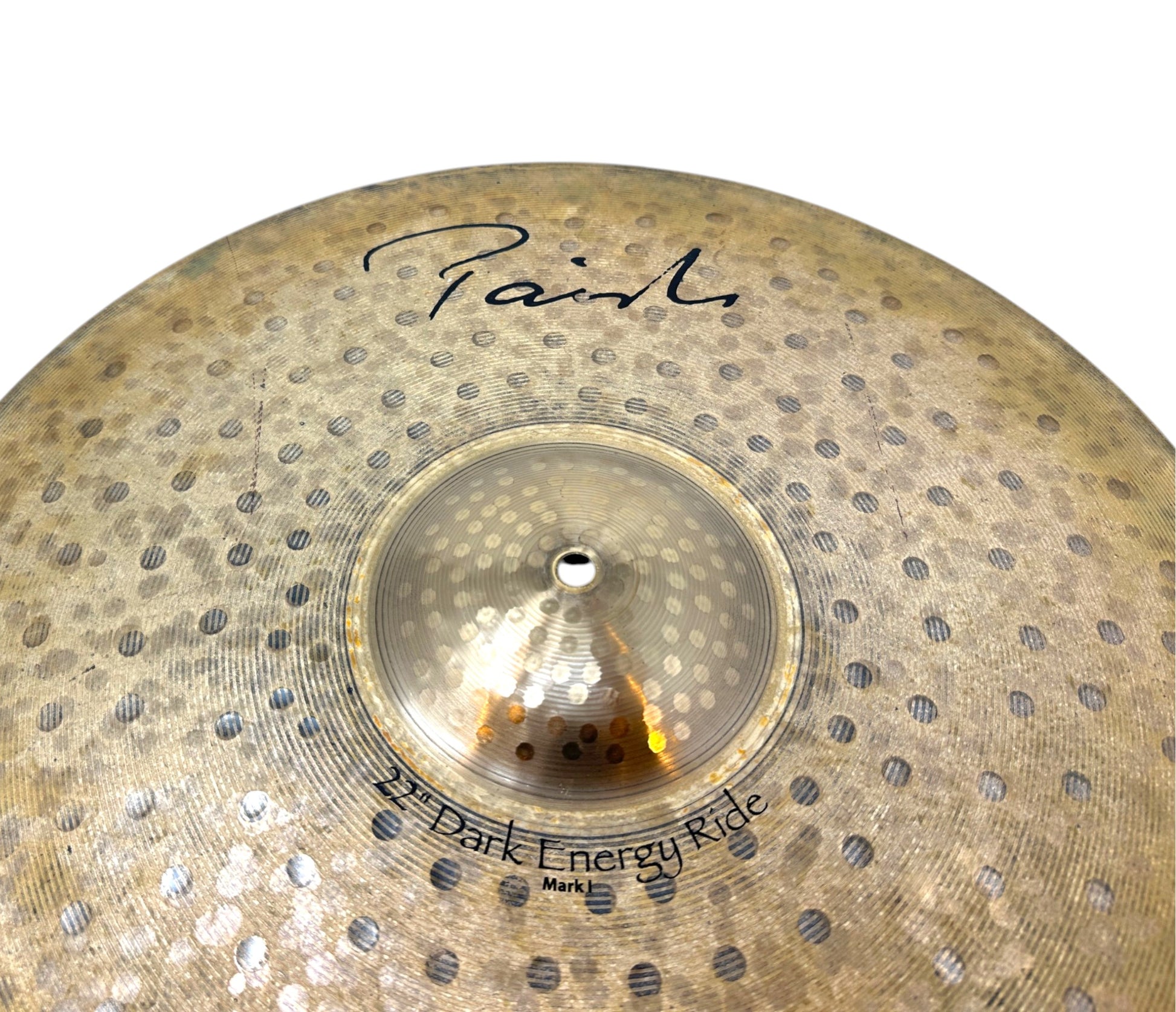 Pre Loved PAISTE 22" DARK ENERGY MK1 RIDE CYMBAL