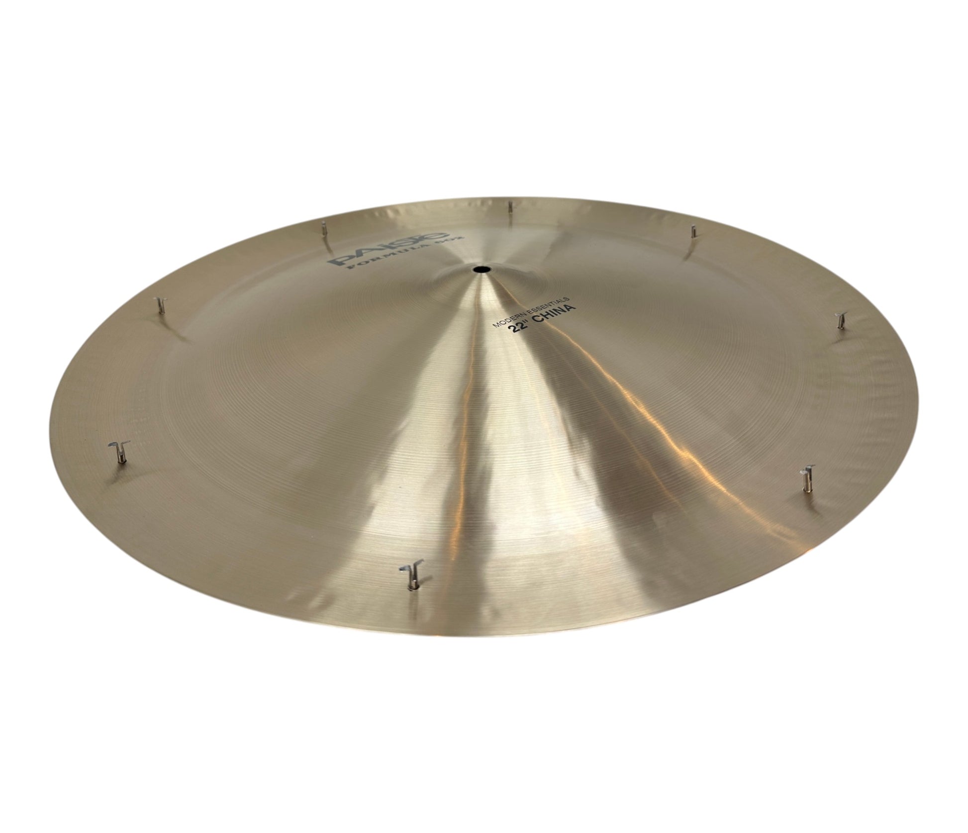 Pre Loved PAISTE 22" FORMULA 602 MODERN ESSENTIALS CHINA CYMBAL WITH RIVETS