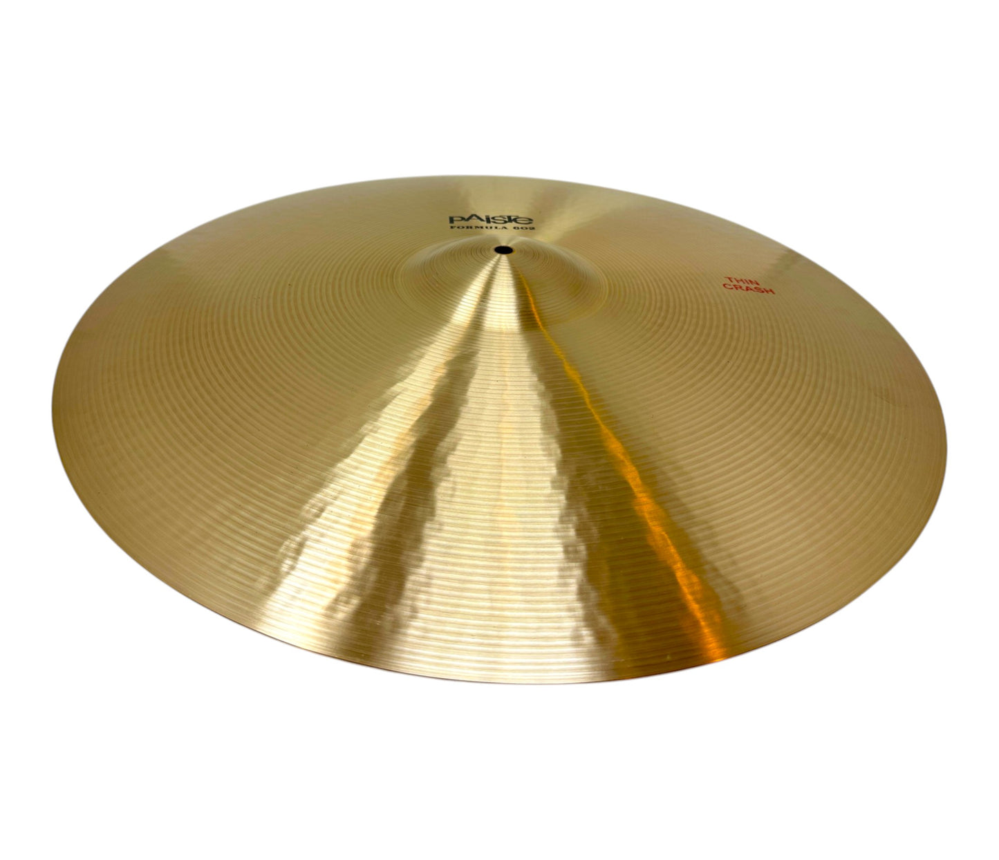 Pre Loved PAISTE 22" FORMULA 602 THIN CRASH CYMBAL