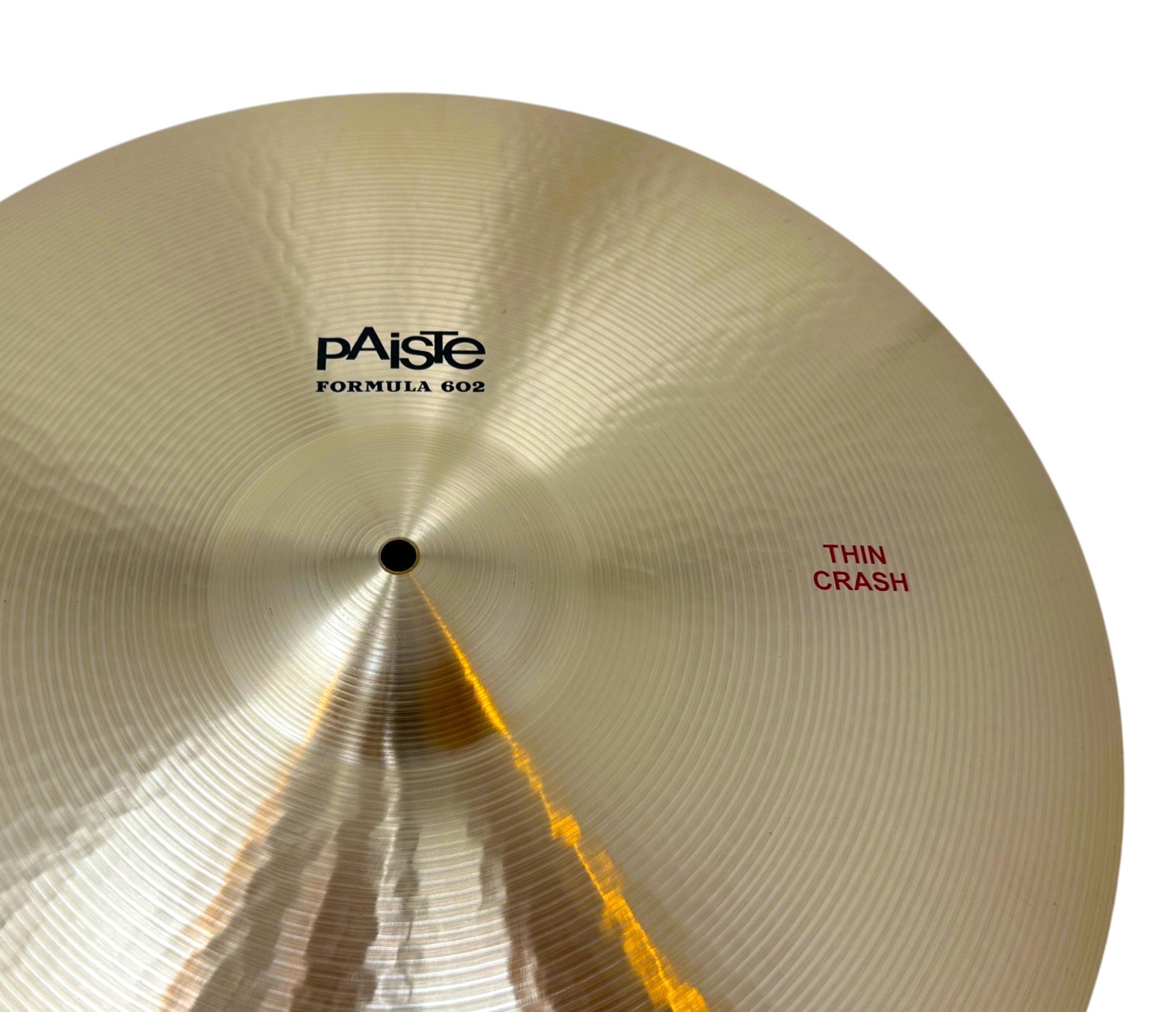 Pre Loved PAISTE 22" FORMULA 602 THIN CRASH CYMBAL