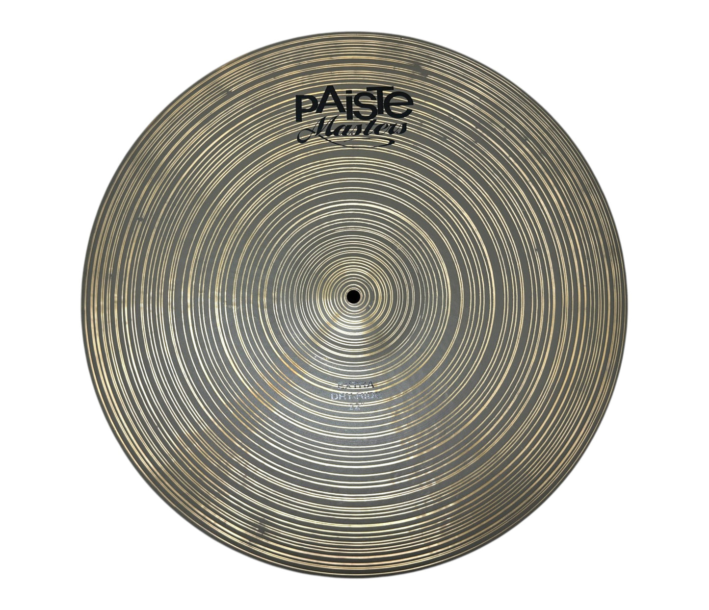 Pre Loved PAISTE 22" MASTERS EXTRA DRY RIDE CYMBAL