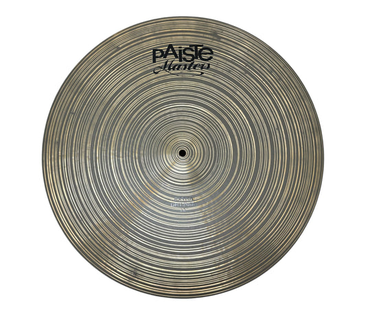 Pre Loved PAISTE 22" MASTERS EXTRA DRY RIDE CYMBAL