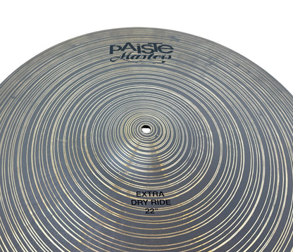 Pre Loved PAISTE 22" MASTERS EXTRA DRY RIDE CYMBAL