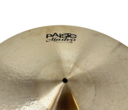 Pre Loved PAISTE 24" MASTERS J.R. ROBINSON SIGNATURE GROOVE DEEP RIDE