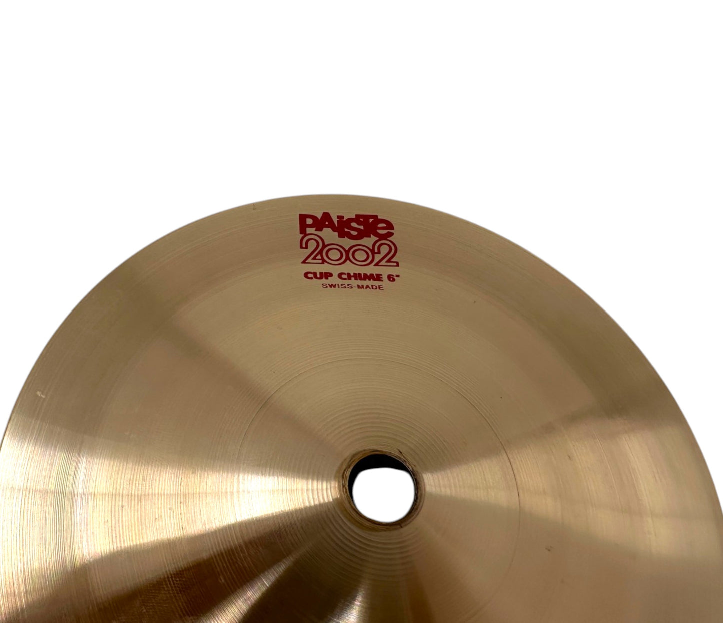 Pre Loved PAISTE 6" 2002 #5 CUP CHIME CYMBAL
