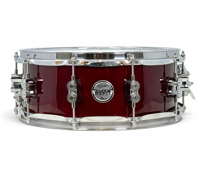 Pre Loved PDP Concept Maple 14" x 5.5" Snare Drum in Transparent Cherry Stain