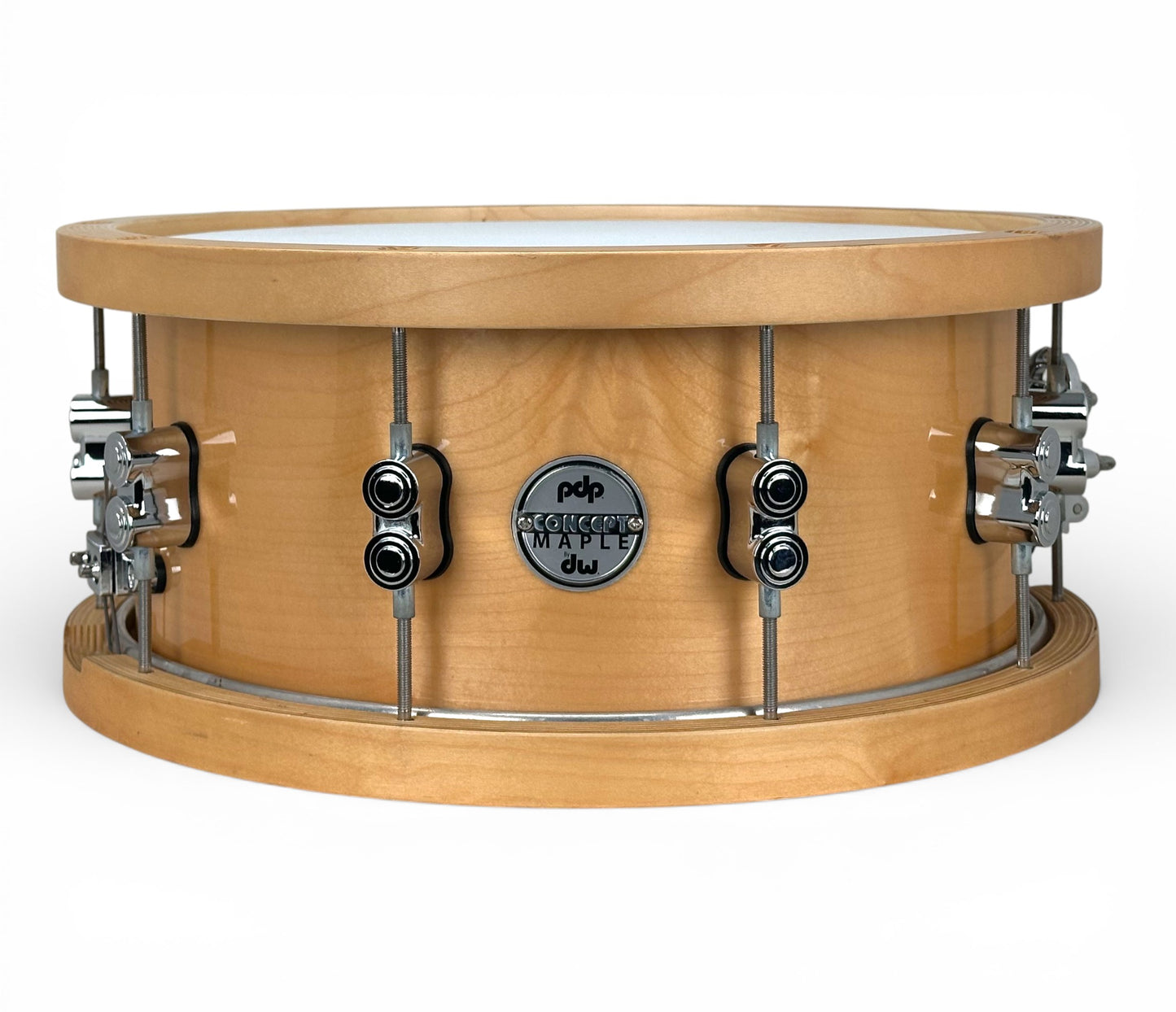 Pre Loved PDP Drums Concept Maple 20-Ply Wood Hoop 14" x 6.5" Snare Drum