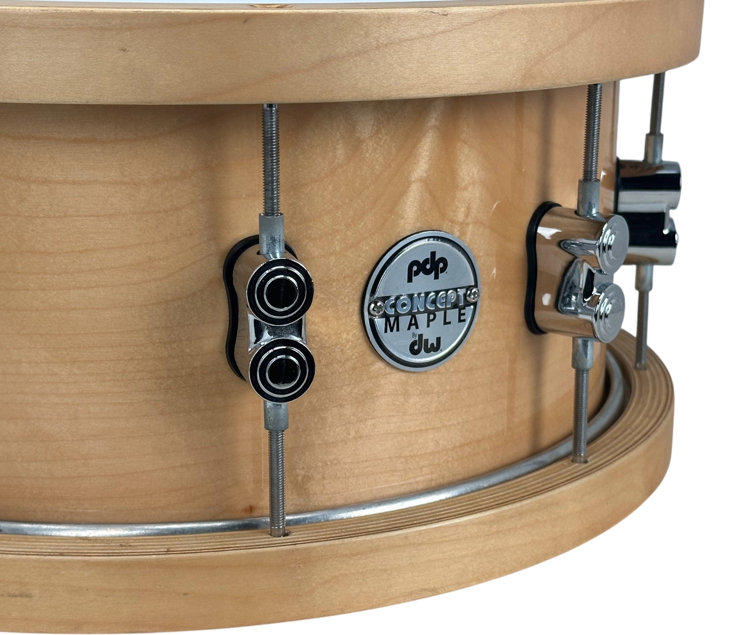 Pre Loved PDP Drums Concept Maple 20-Ply Wood Hoop 14" x 6.5" Snare Drum