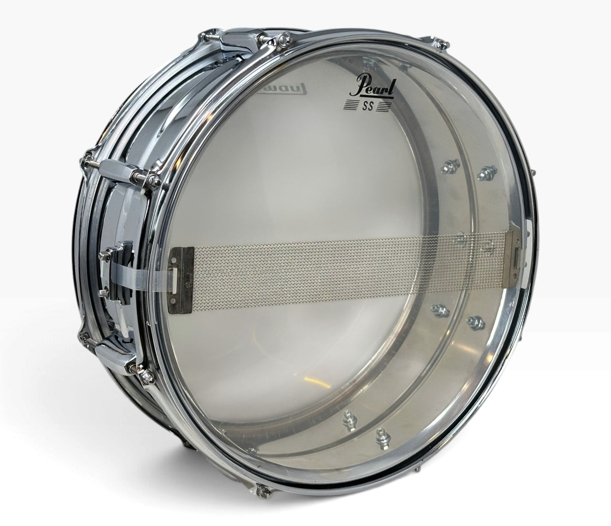Pre Loved Pearl 14" x 5.5" Mirror Chrome Steel Snare Drum
