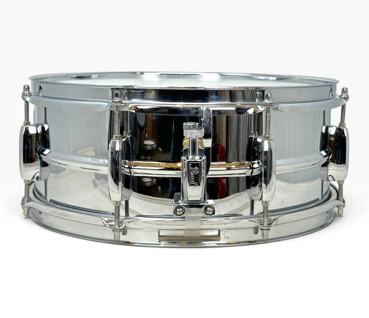 Pre Loved Pearl 14" x 5.5" Mirror Chrome Steel Snare Drum