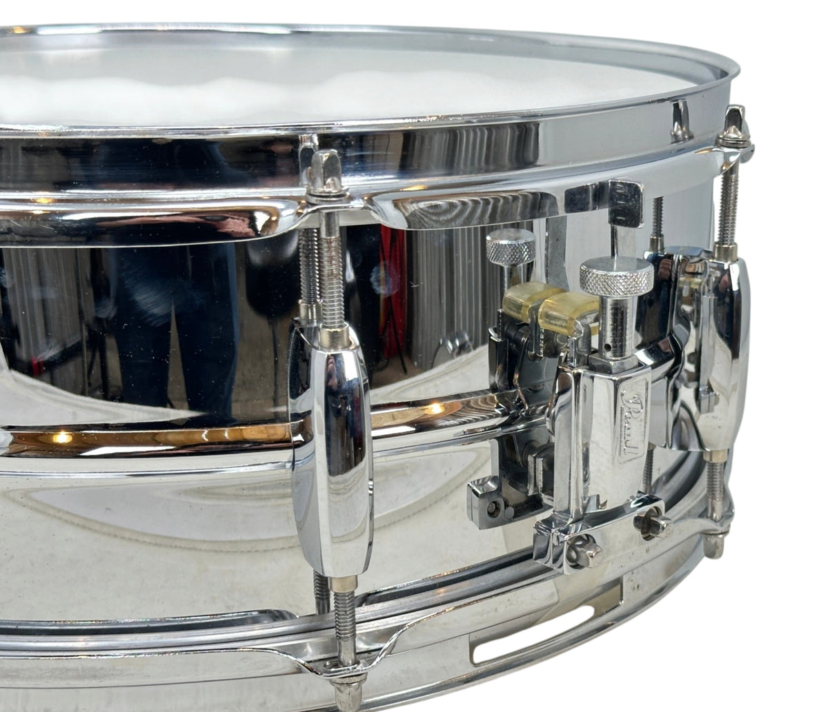 Pre Loved Pearl 14" x 5.5" Mirror Chrome Steel Snare Drum