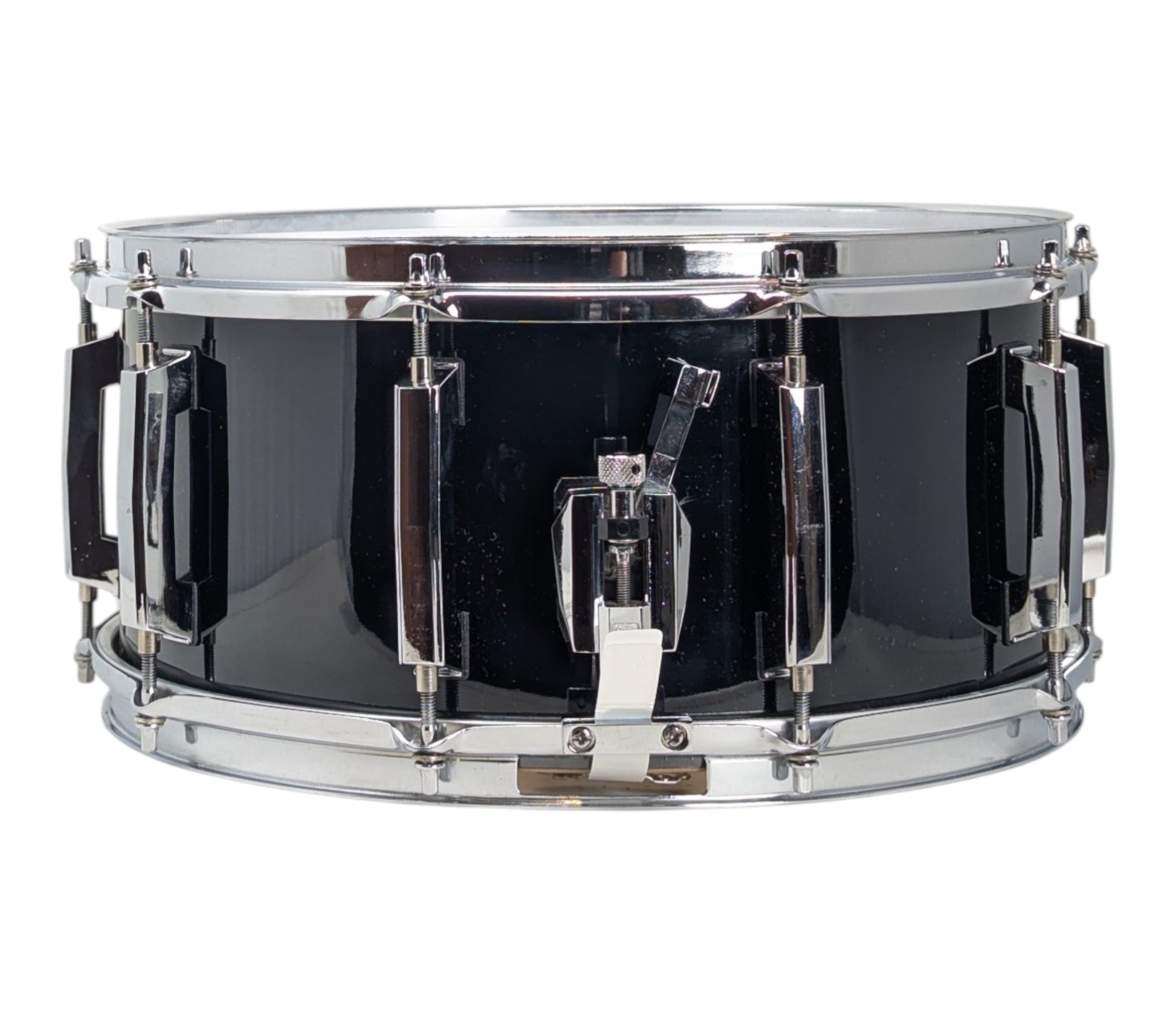 Pre Loved Pearl 14" x 6.5" Custom Classic Solid Shell Maple Snare Drum in Piano Black