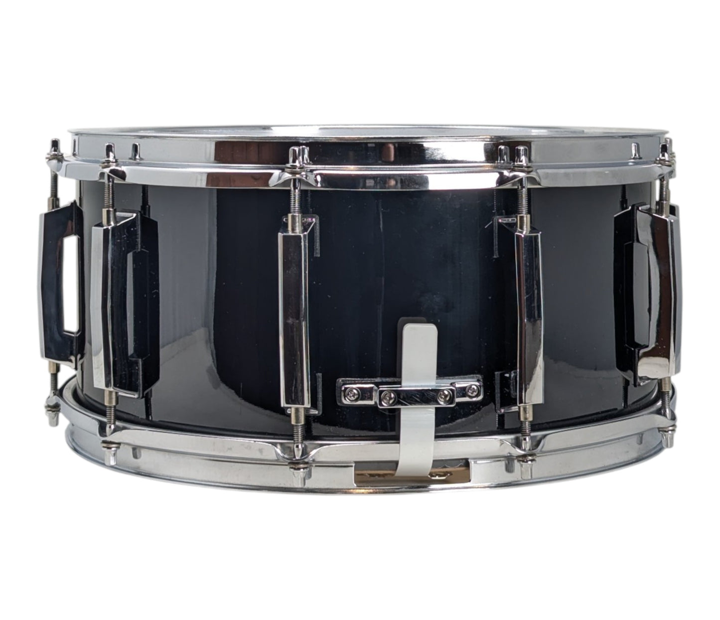 Pre Loved Pearl 14" x 6.5" Custom Classic Solid Shell Maple Snare Drum in Piano Black