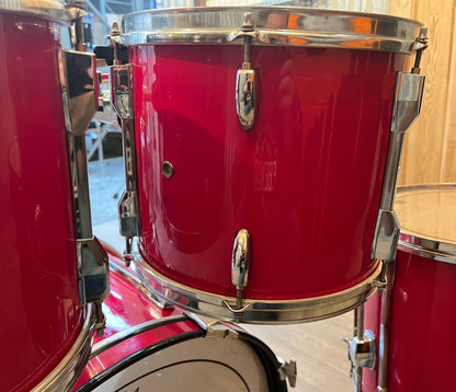 Pre Loved Pearl Export 20" 4 Piece Shell Pack in Red