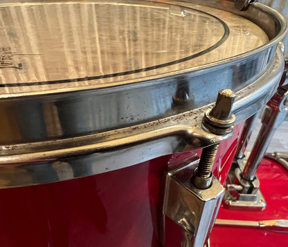 Pre Loved Pearl Export 20" 4 Piece Shell Pack in Red