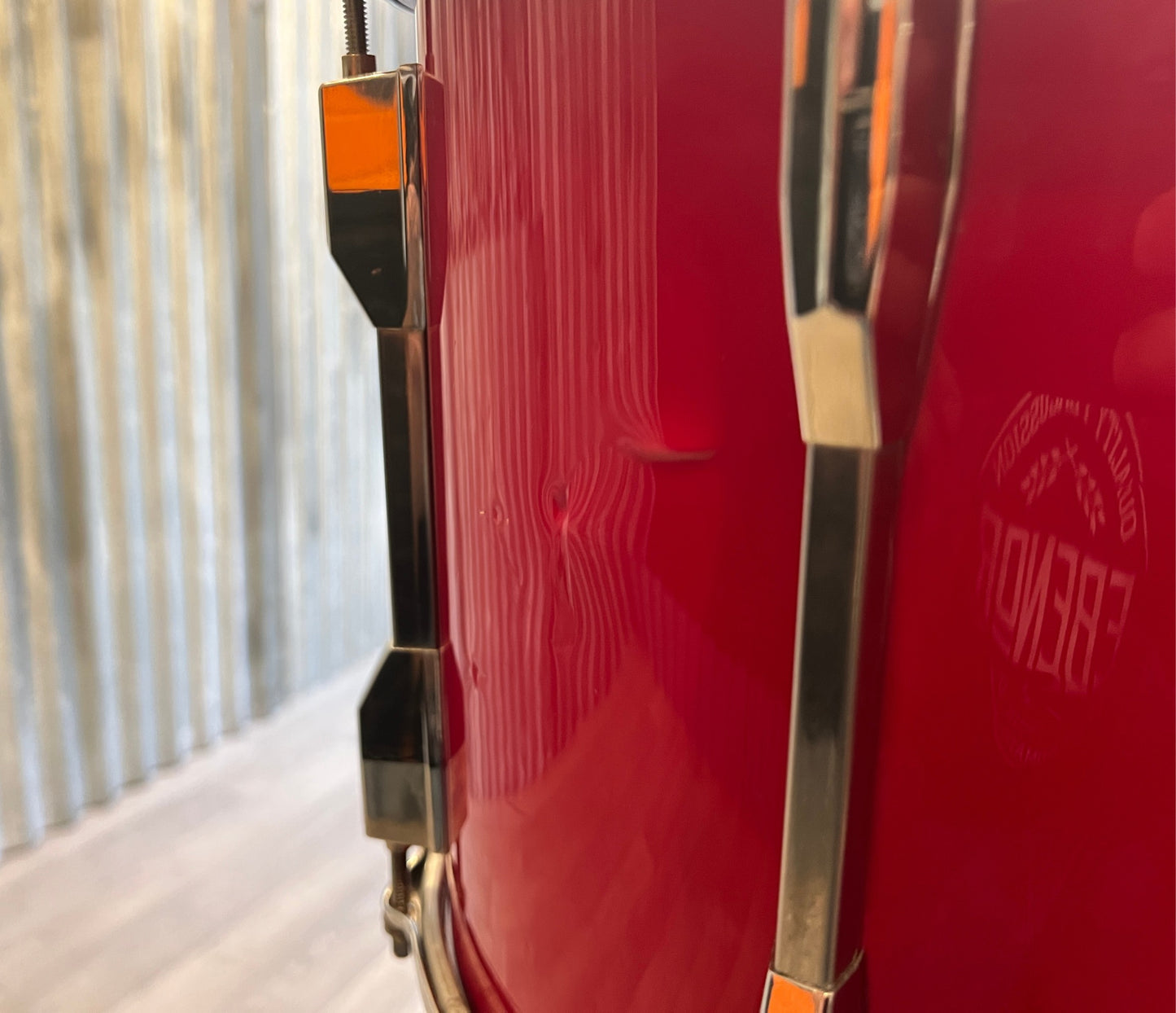 Pre Loved Pearl Export 20" 4 Piece Shell Pack in Red