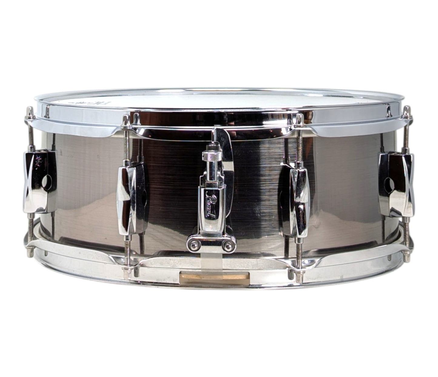 Pre Loved Pearl Export Series 14" x 5.5" Snare Drum In Smokey Chrome
