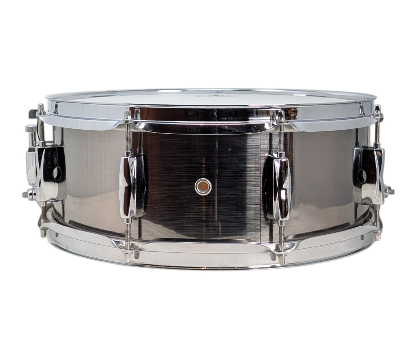 Pre Loved Pearl Export Series 14" x 5.5" Snare Drum In Smokey Chrome