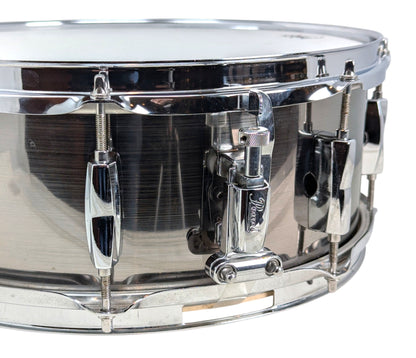 Pre Loved Pearl Export Series 14" x 5.5" Snare Drum In Smokey Chrome